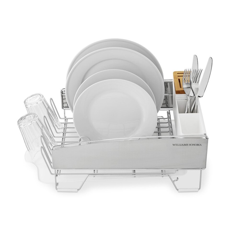 Williams Sonoma Compact Dish Rack, White Williams Sonoma Australia